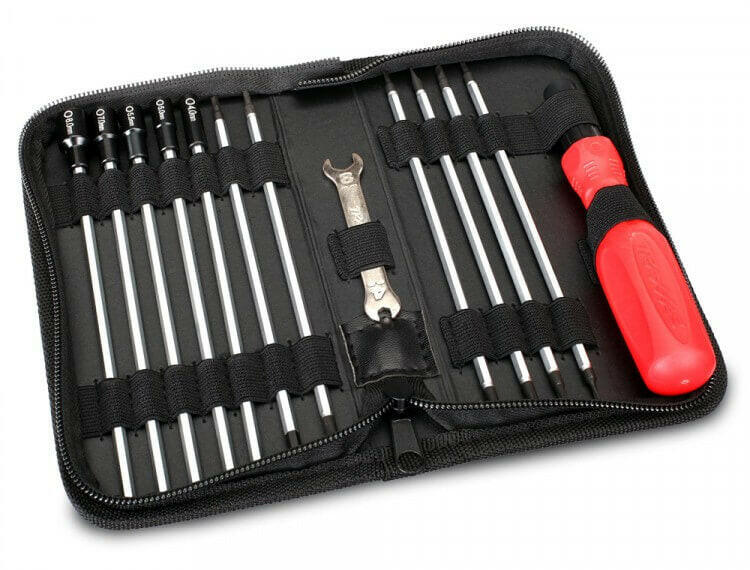 Traxxas 3415 Trousse d'outils 12 pièces, pour la réparation de votre Traxxas - Breizh Modélisme.