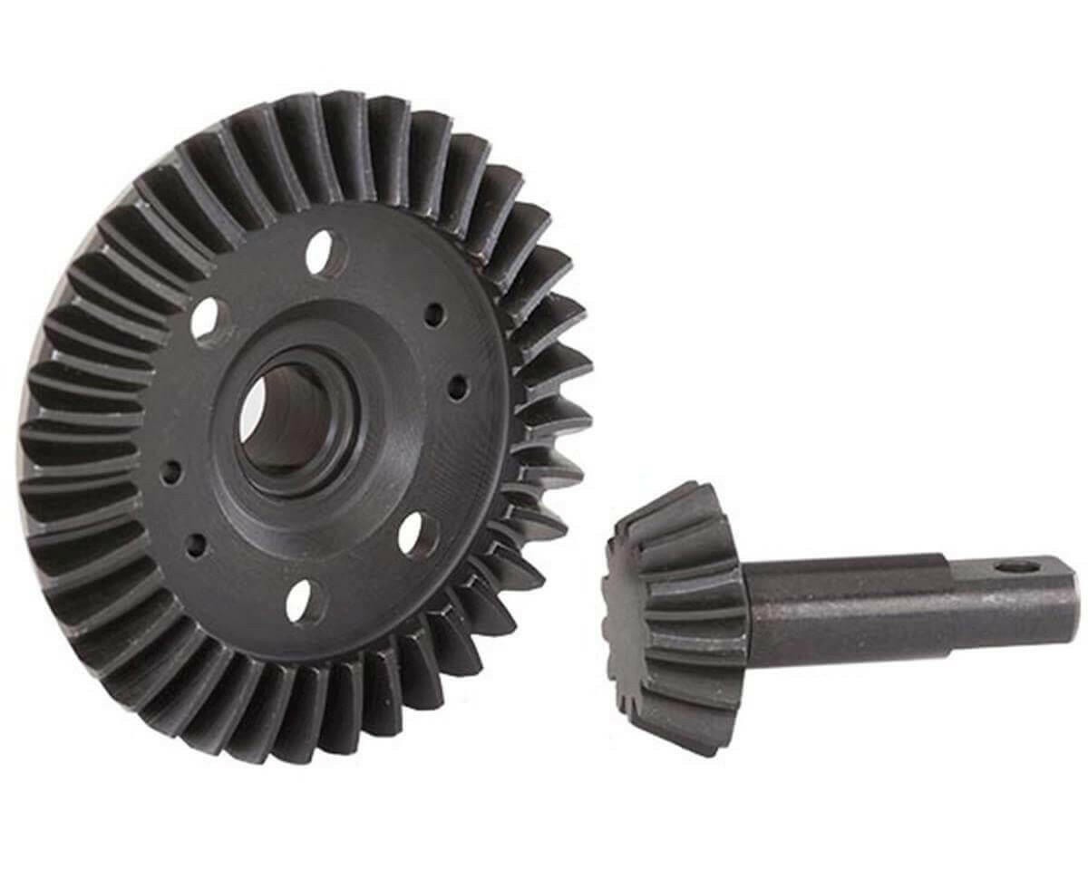 Traxxas 5379R Couronne de différentiel et pignon d'attaque Spiral - Breizh Modélisme.