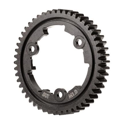 Traxxas 6443 Couronne acier large 50dts M01 - Breizh Modélisme.