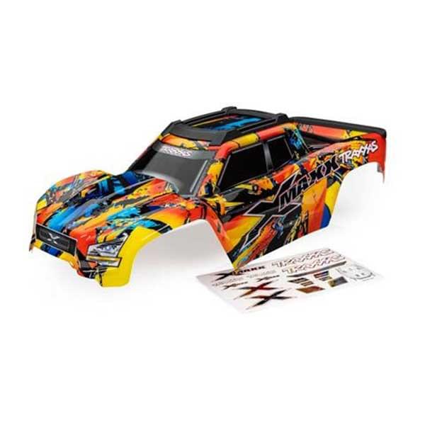 Traxxas 7811X Carrosserie Traxxas XMaxx Solar avec fixations - Breizh Modélisme.