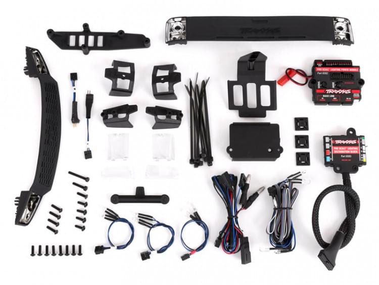 Traxxas 8085X Kit complet LED Pro scale TRX-4 Sport - Breizh Modélisme.