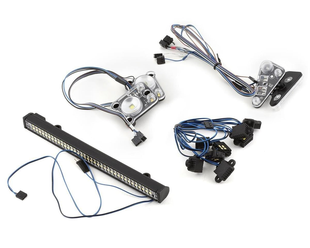 2 Proiettori Fari A LED Per Autocarro RC 1/10 - TRX-4 SCX10 D90 TF2 Tamiya CC01