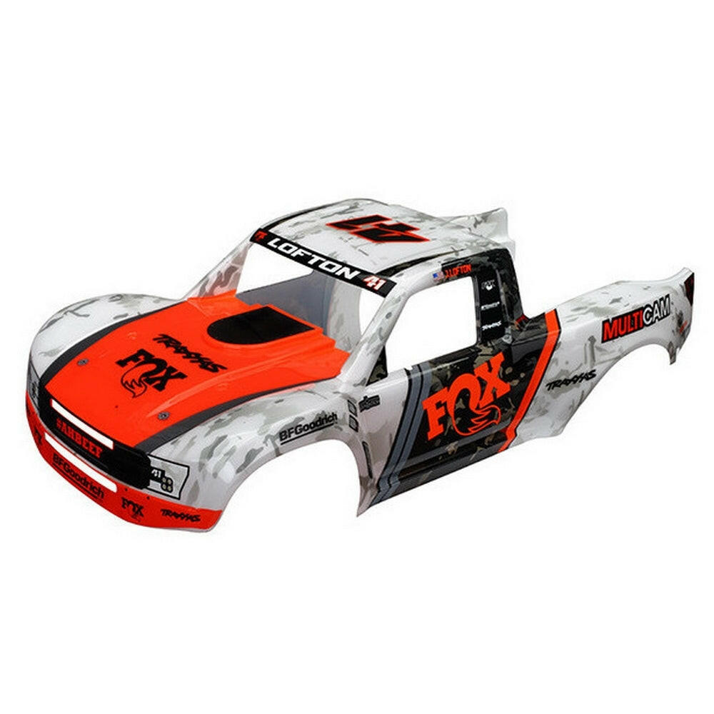 Traxxas 8513 Carrosserie Desert Racer Fox édition peinte et décorée - Breizh Modélisme.