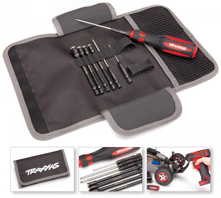 Traxxas 8712 Ensemble tournevis et 7 embouts - Breizh Modélisme.