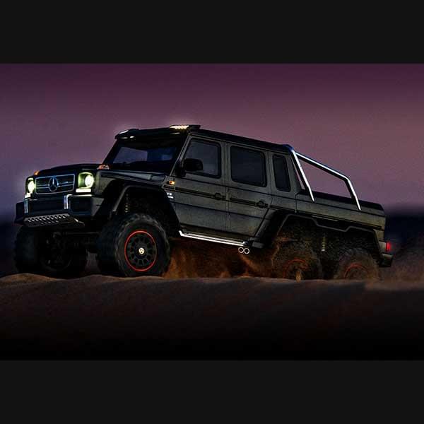 Traxxas 8898X Kit complet LED Pro scale Mercedes-Benz G500 4X4 / G63 AMG 6X6 - Breizh Modélisme.