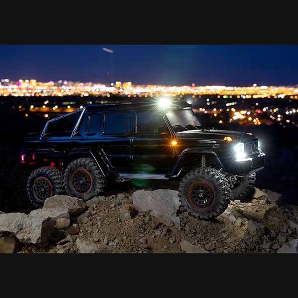 Traxxas 8898X Kit complet LED Pro scale Mercedes-Benz G500 4X4 / G63 AMG 6X6 - Breizh Modélisme.