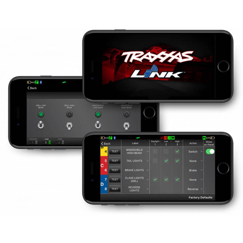 Traxxas 8990 Kit d'éclairage à Led pour Maxx - Breizh Modélisme.