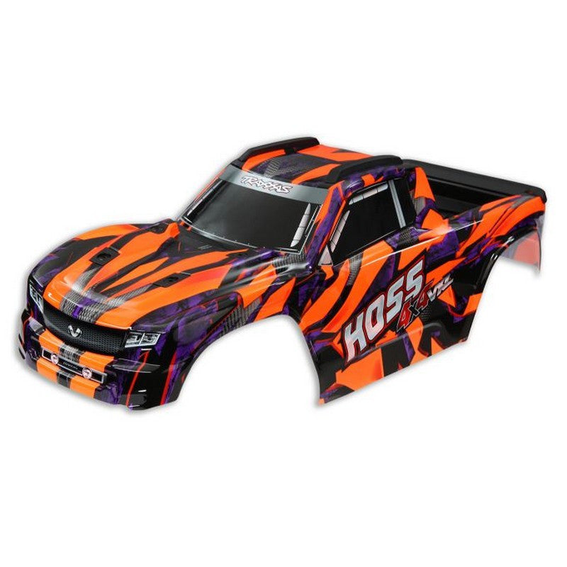 Traxxas 9011A Carrosserie Orange pour Traxxas Hoss - Breizh Modélisme.