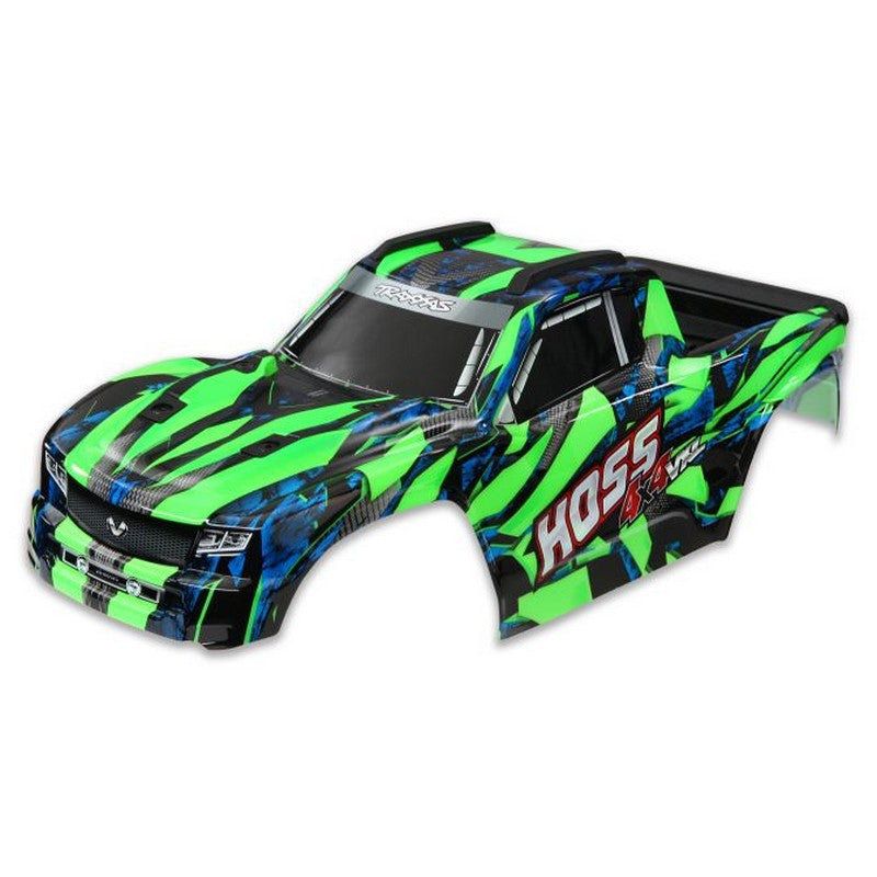 Traxxas 9011G Carrosserie Verte pour Traxxas Hoss - Breizh Modélisme.