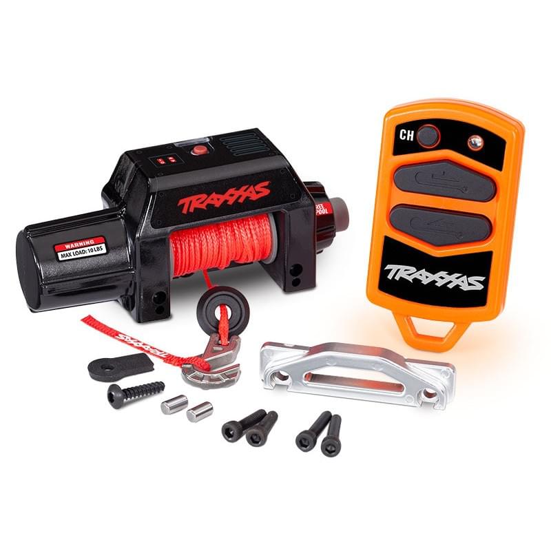 Treuil avec télécommande Traxxas 8855 pour TRX4 / TRX6 / Bronco 2021 - Breizh Modélisme.