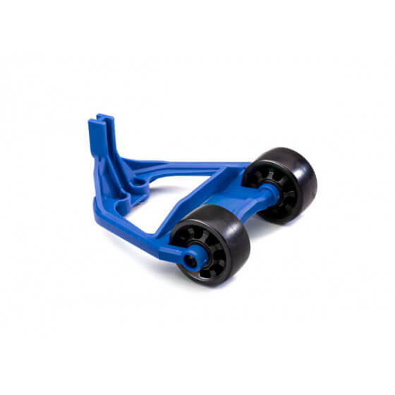 Wheelie bar bleu Maxx - Traxxas 8976X - Breizh Modélisme.