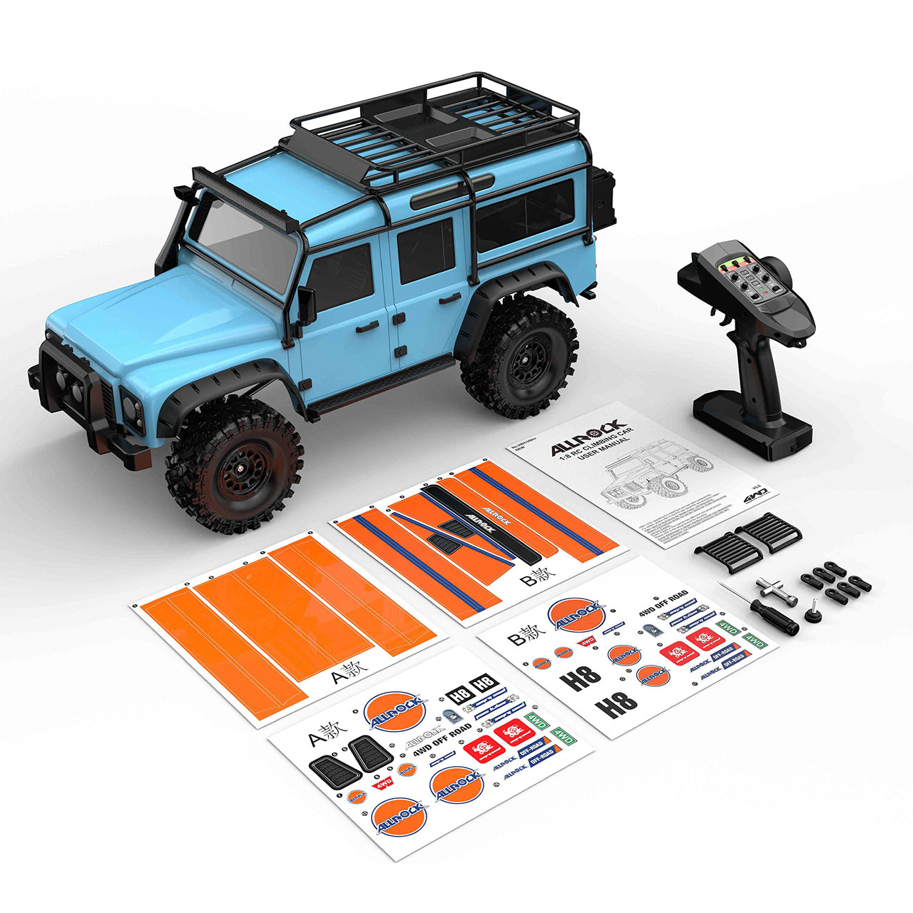 MJX Hyper GO H8H crawler 1/8 Brushless