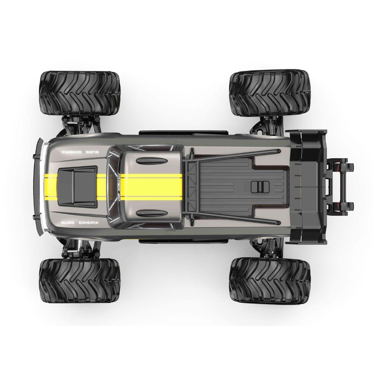 Monster truck brushless 4WD RTR MJX Hyper GO 10210 jaune 1/10