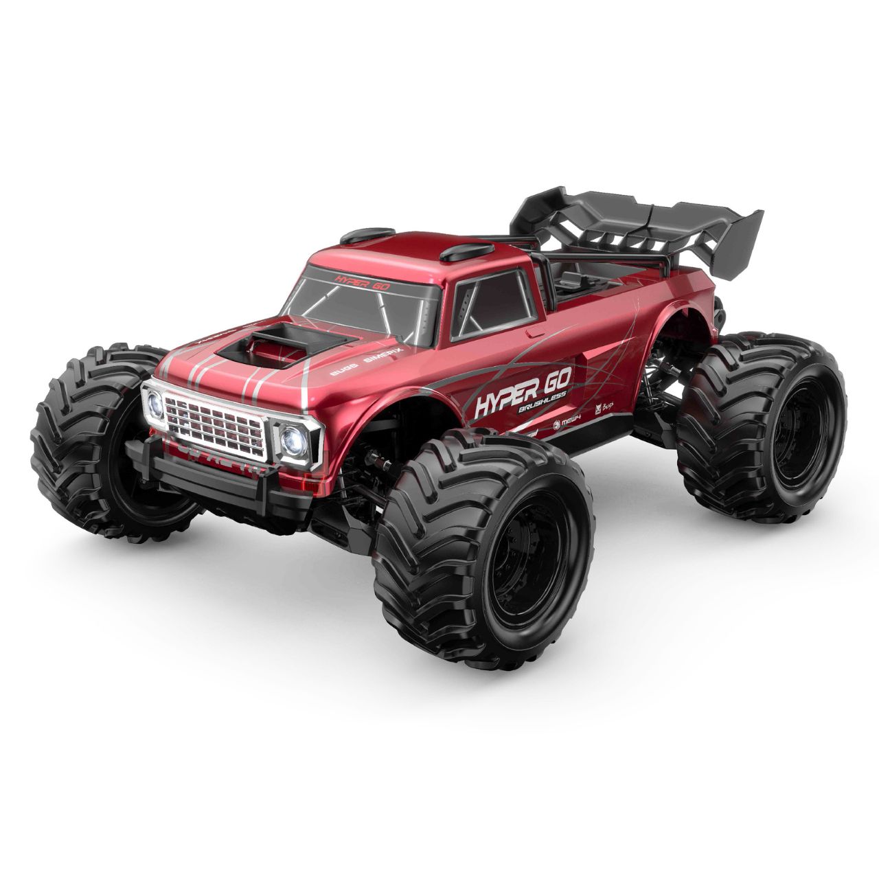 Monster truck brushless 4WD RTR MJX Hyper GO 10210 rouge 1/10