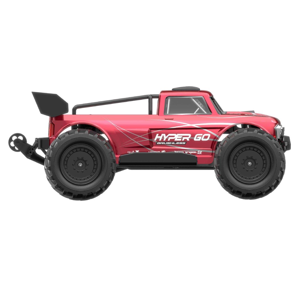 Monster truck brushless 4WD RTR MJX Hyper GO 10210 rouge 1/10