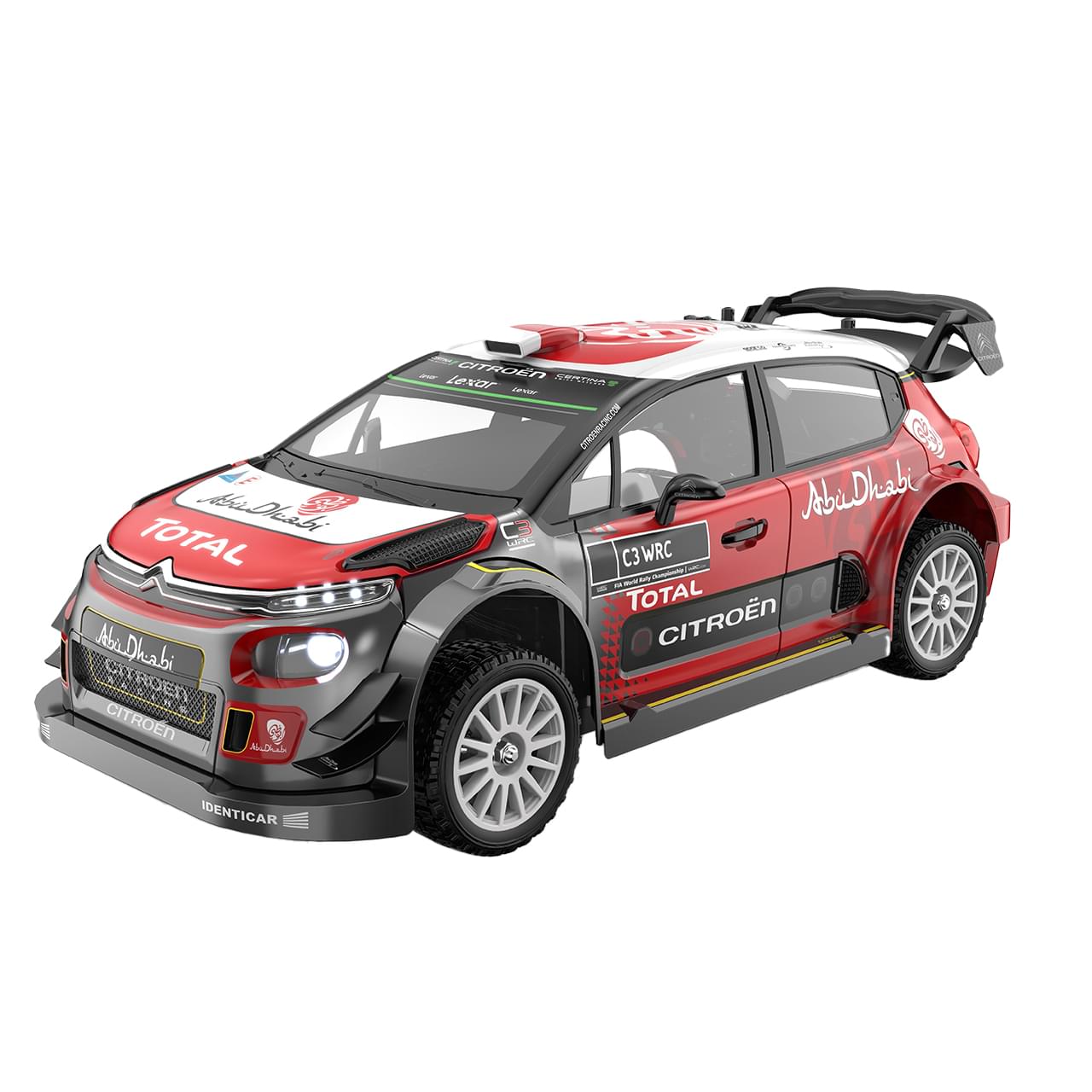 Voiture de rallye Citroën C3 WRC 4WD MJX Hyper GO 10303 1/10