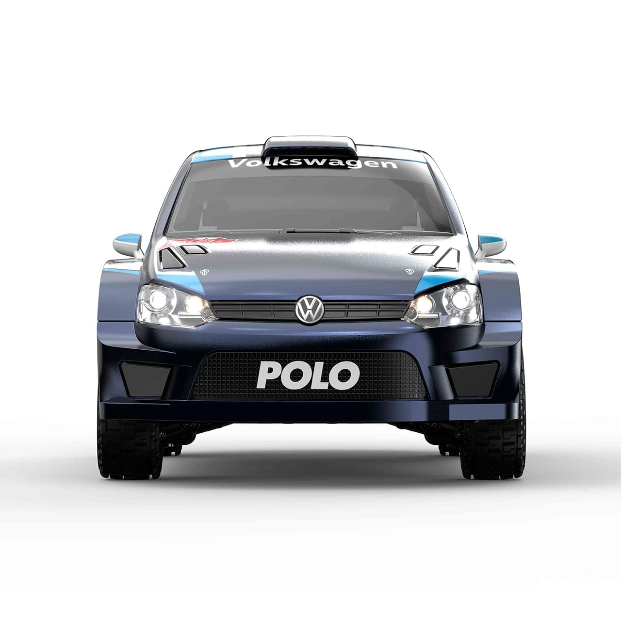 Voiture de rallye Volkswagen Polo R WRC 4WD MJX Hyper GO 10304 1/10