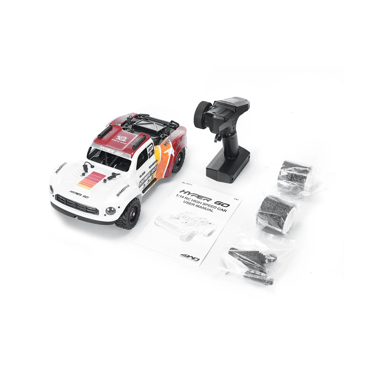Short Course 4WD RTR MJX Hyper GO 14211 1/14
