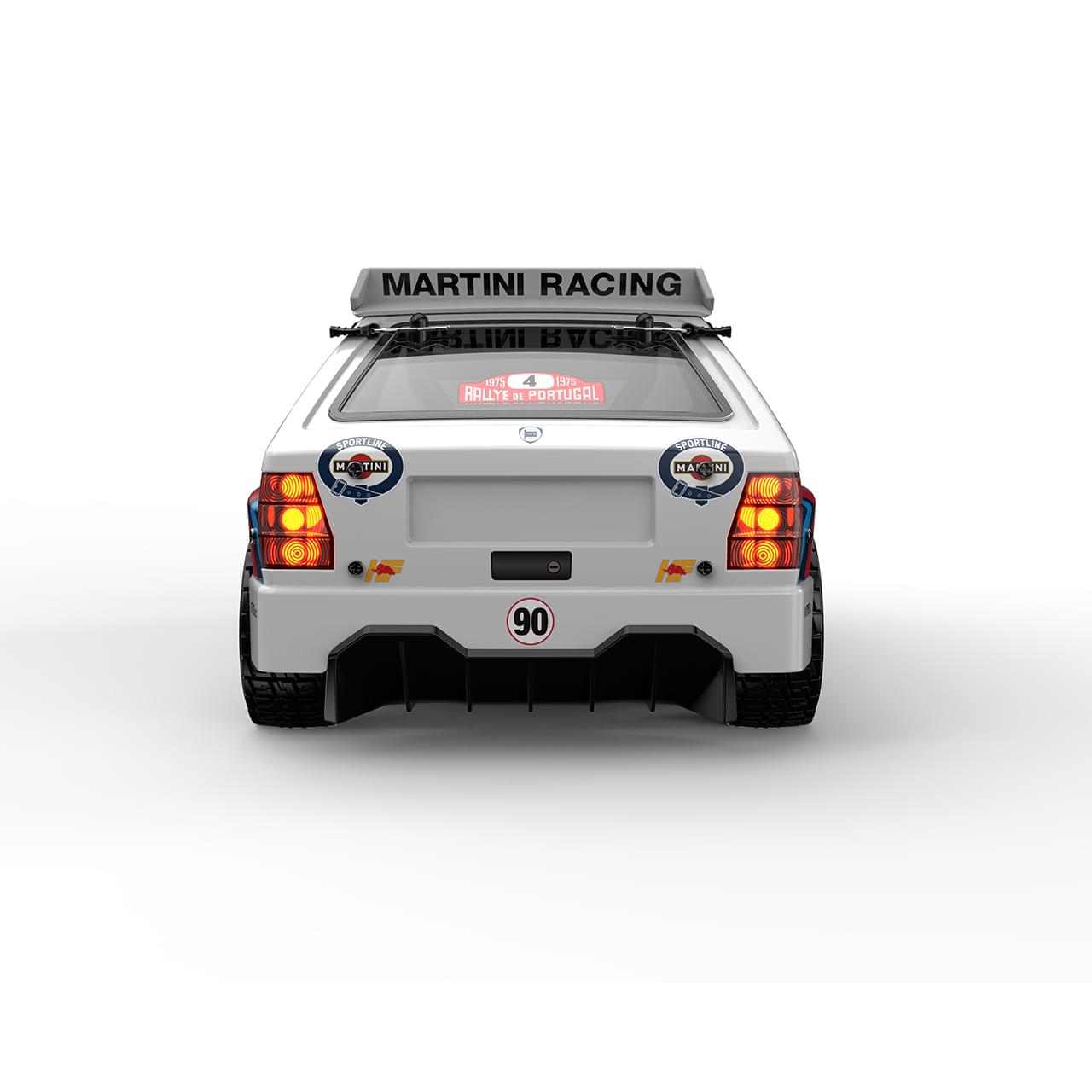 Voiture de rallye Lancia Delta 4WD RTR MJX Hyper GO 14302 1/14