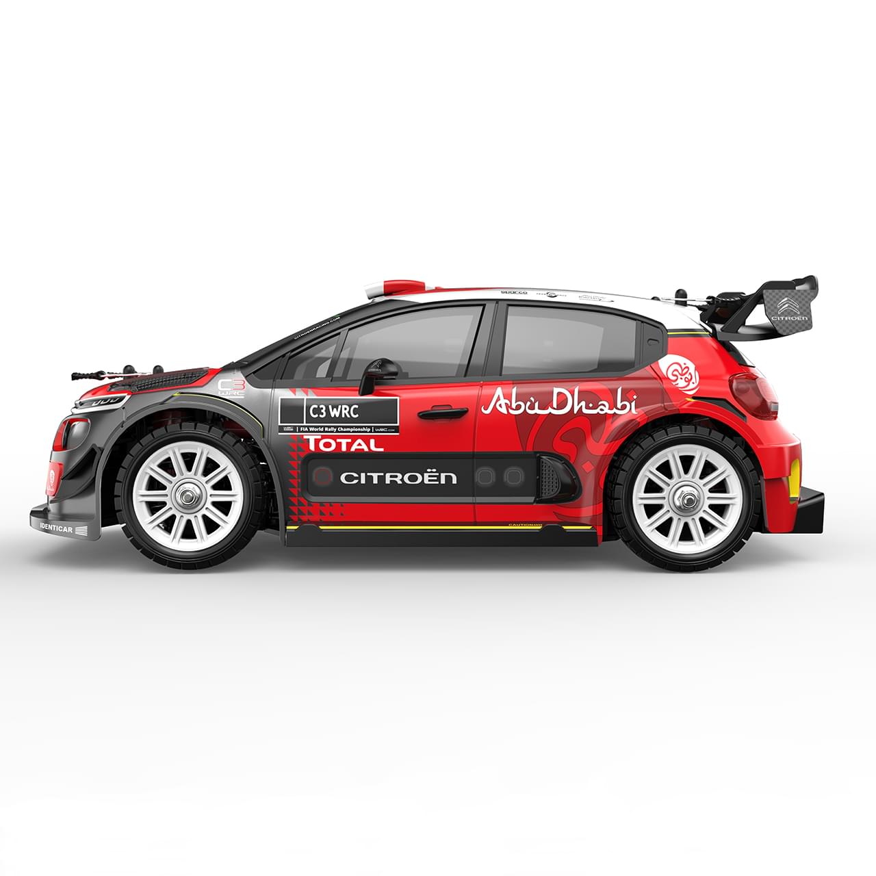 Voiture de rallye Citroen C3 WRC 4WD RTR MJX Hyper GO 14303 1/14
