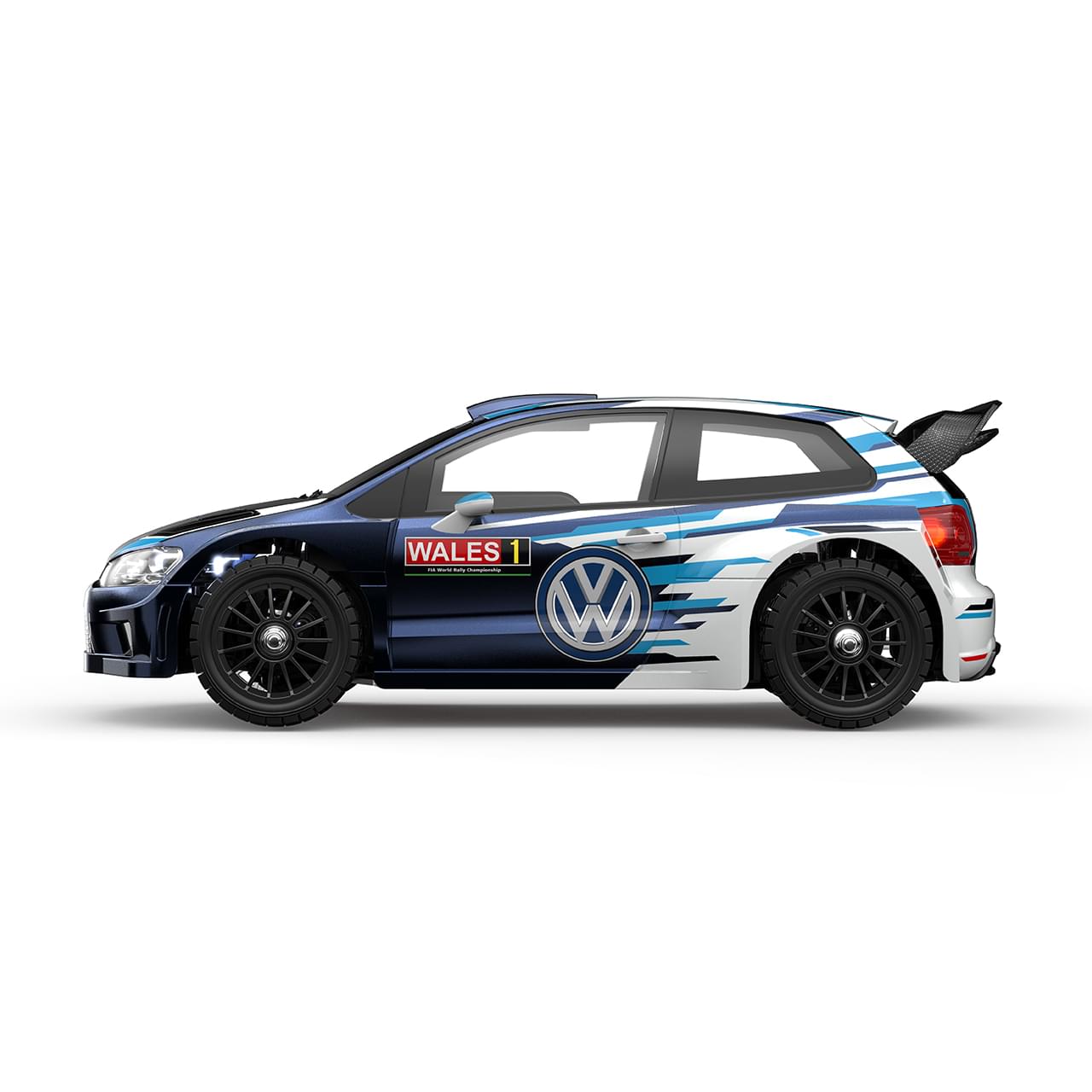 Voiture de rallye Volkswagen Polo R WRC 4WD RTR MJX Hyper GO 14304 1/14