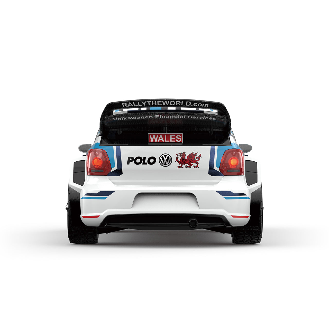 Voiture de rallye Volkswagen Polo R WRC 4WD RTR MJX Hyper GO 14304 1/14