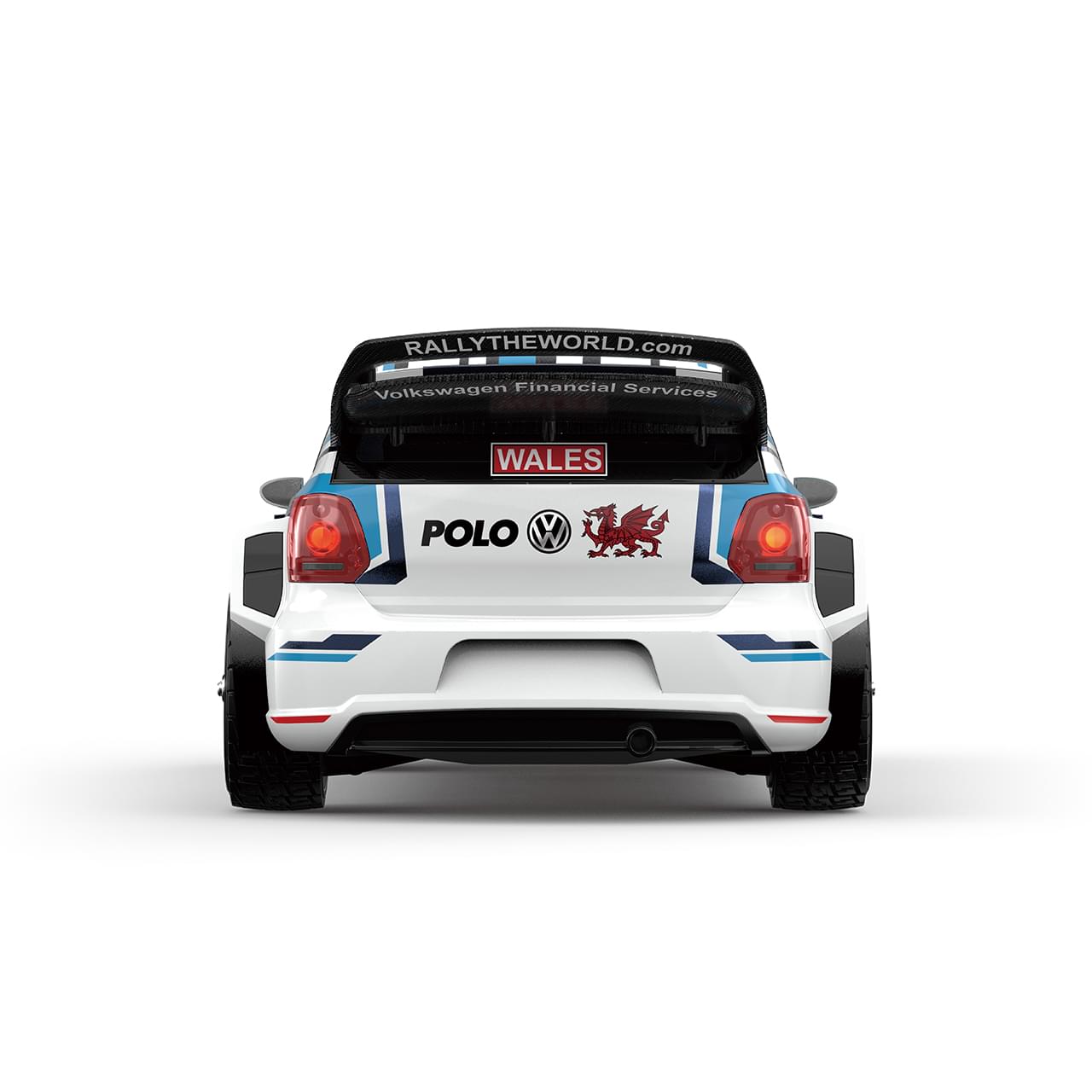Voiture de rallye Volkswagen Polo R WRC 4WD RTR MJX Hyper GO 14304 1/14
