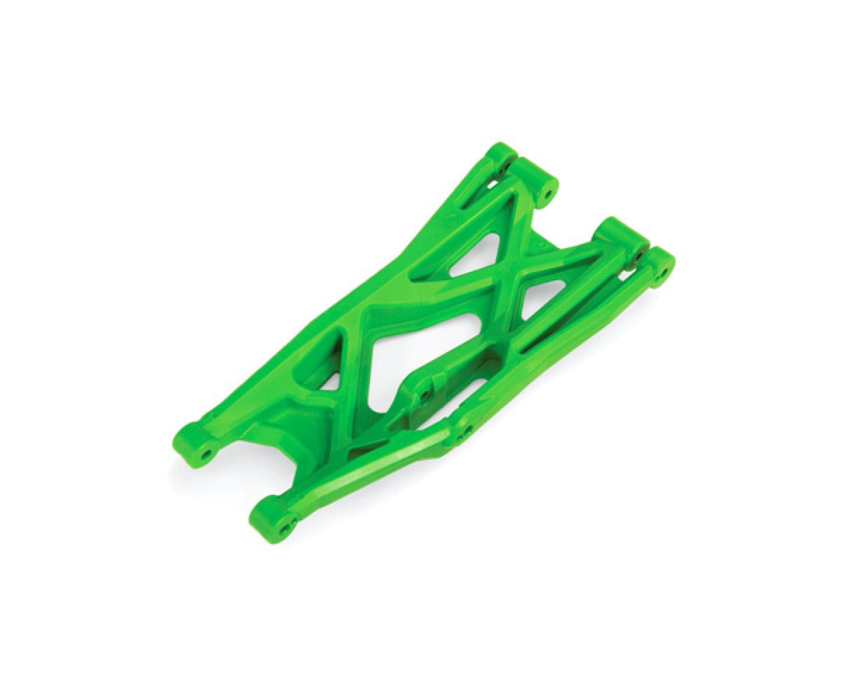 1 Triangle de suspension inférieur droit renforcés XMaxx - Traxxas 7830G Vert - Breizh Modélisme.