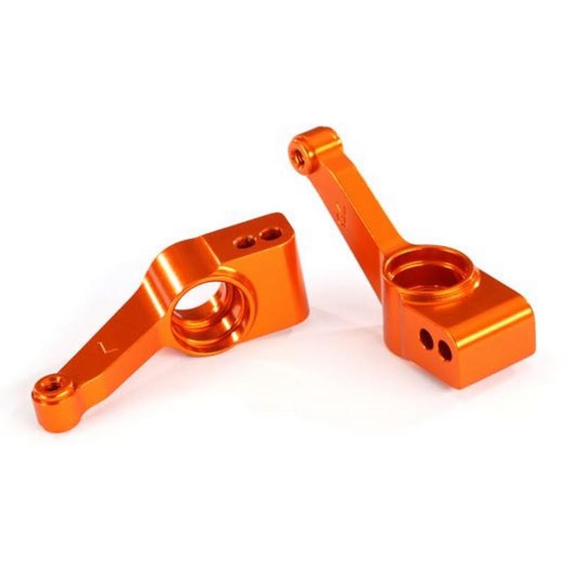 2 Fusées arrières alu anodisées orange - Traxxas 1952T - Breizh Modélisme.