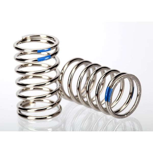 2 Ressorts d'amortisseurs GTR bleu 2.925 Summit 1/16 Traxxas 7245A - Breizh Modélisme.