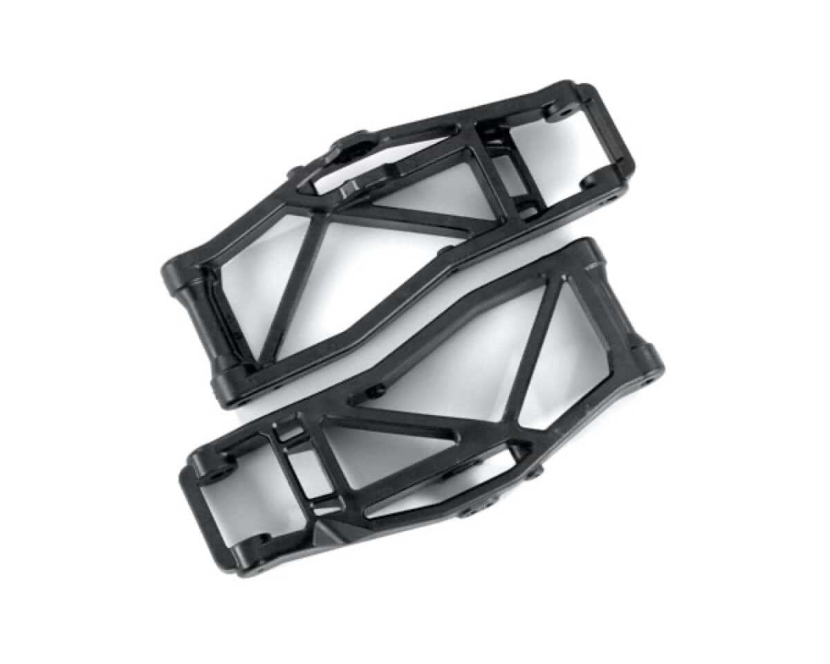 2 Triangles de suspension inférieur Traxxas 8999 WideMaxx noir - Breizh Modélisme.