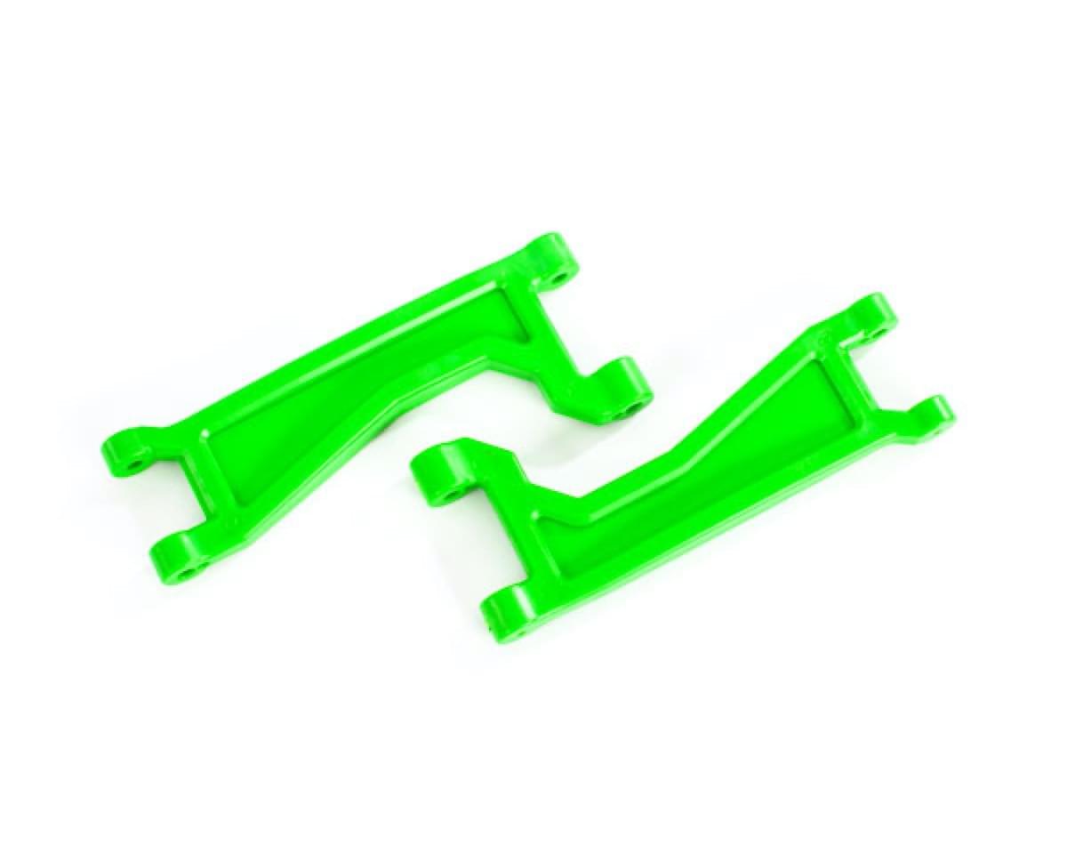 2 Triangles de suspension supérieur Large Traxxas 8998G WideMaxx Vert - Breizh Modélisme.