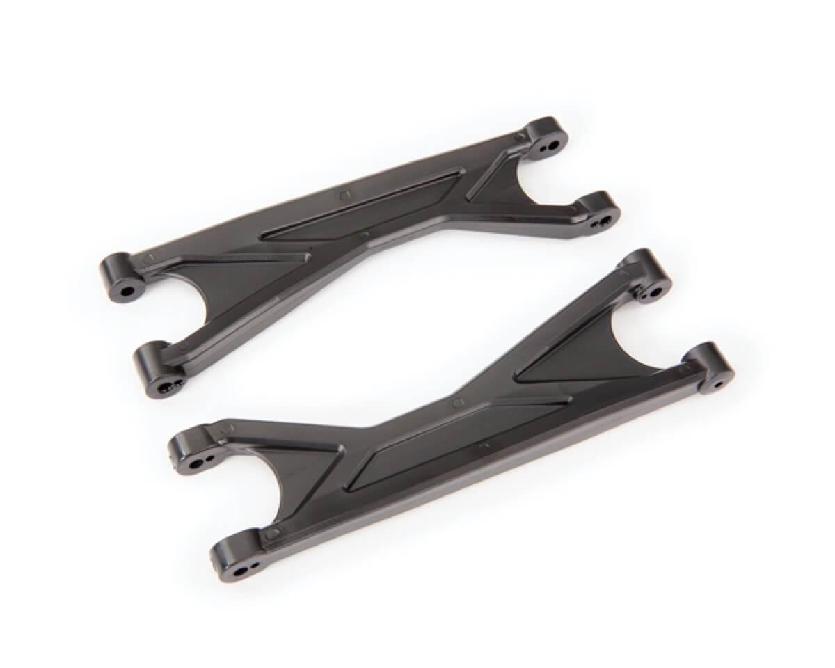 2 Triangles de Suspension Supérieur Renforcés XMaxx - Traxxas 7829 Noir - Breizh Modélisme.