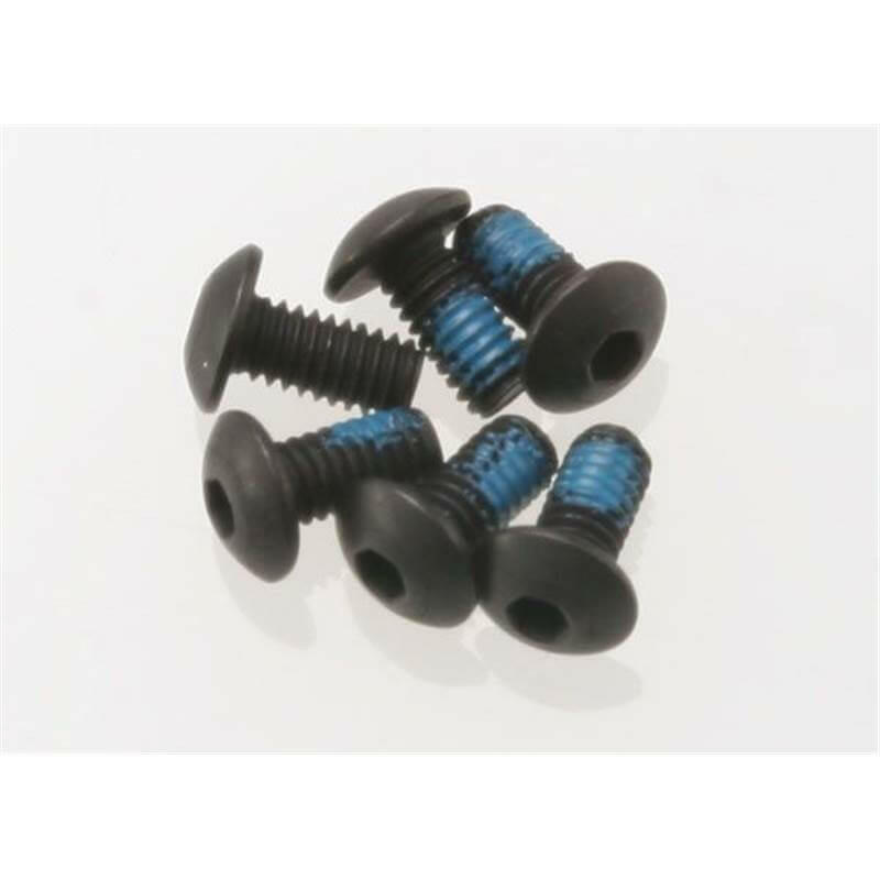 6 Vis BTR Tete Bombée 2,5x5mm Traxxas 3347 - Breizh Modélisme.