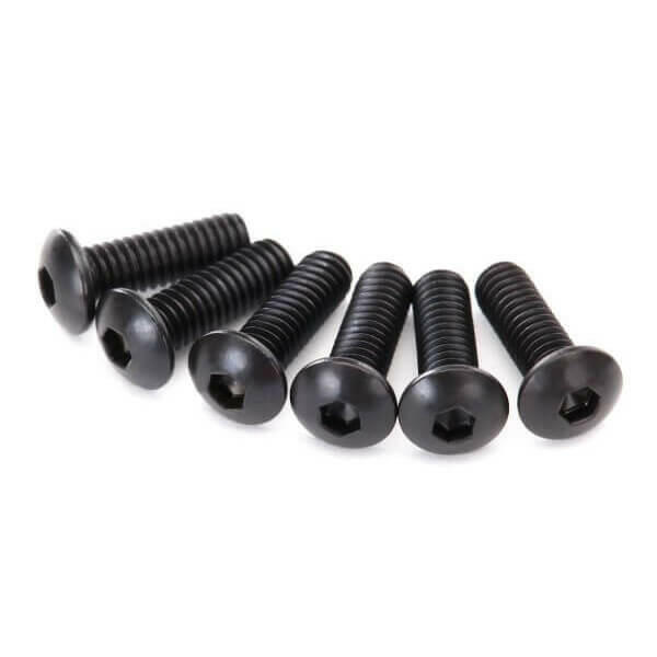 6 Vis BTR tête bombée 2,5x8mm Traxxas 2617 - Breizh Modélisme.