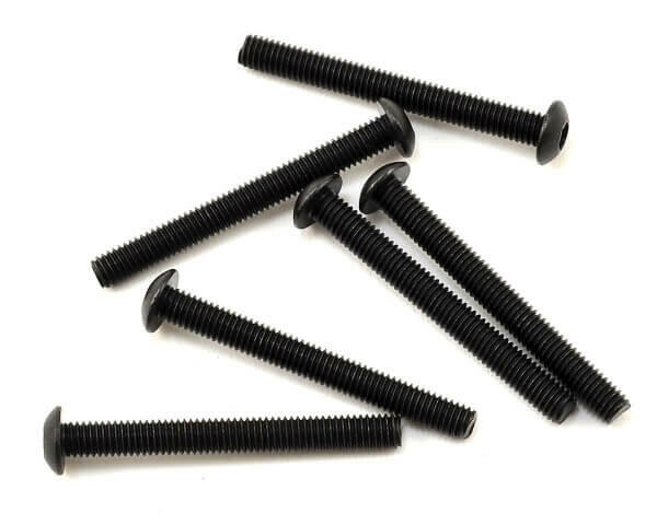 6 Vis BTR tête bombée 3x27mm Traxxas 2616 - Breizh Modélisme.