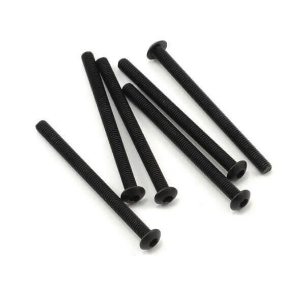 6 Vis BTR Tête Bombée 3x40mm Traxxas 2592 - Breizh Modélisme.