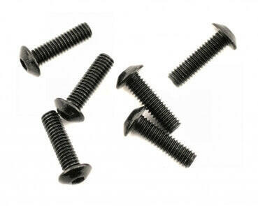 6 Vis BTR Tête bombée 4x14mm Traxxas 3938 - Breizh Modélisme.