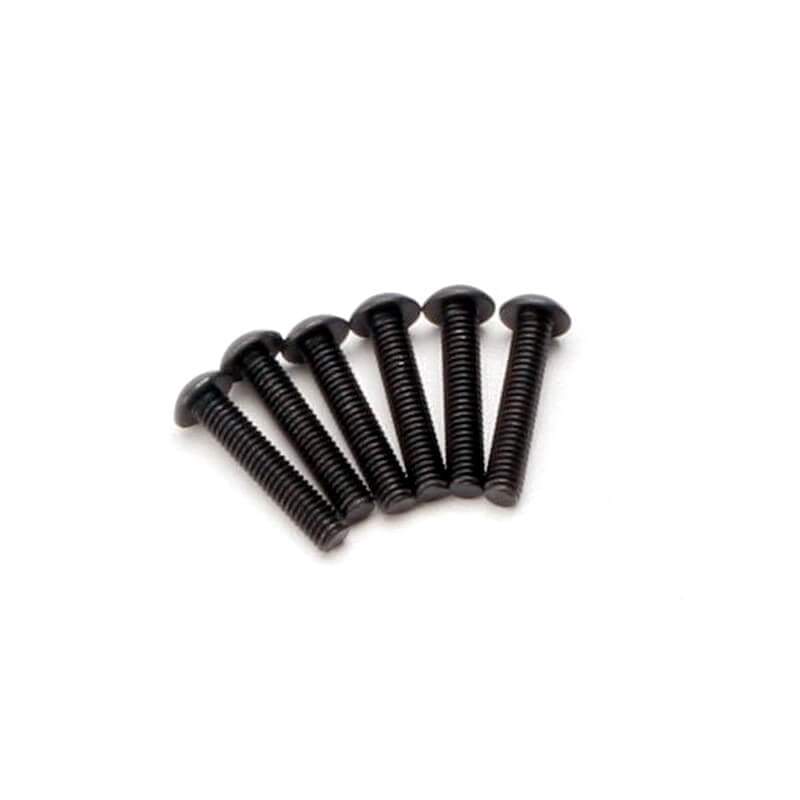 6 Vis BTR Tête bombée M4x20 Traxxas 2589 - Breizh Modélisme.