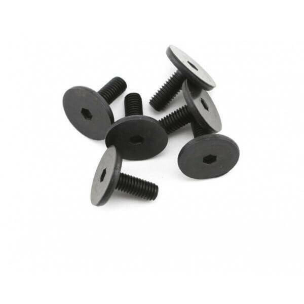 6 Vis BTR Tête plate large 3x8mm Traxxas 3931 - Breizh Modélisme.