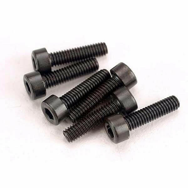 6 Vis btr tête ronde 2.5x10mm Traxxas 3229 - Breizh Modélisme.