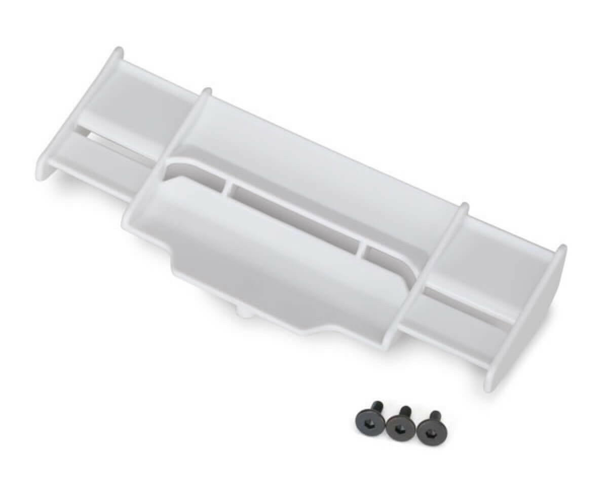 Aileron blanc Rustler 4x4 VXL - Traxxas 6721A - Breizh Modélisme.