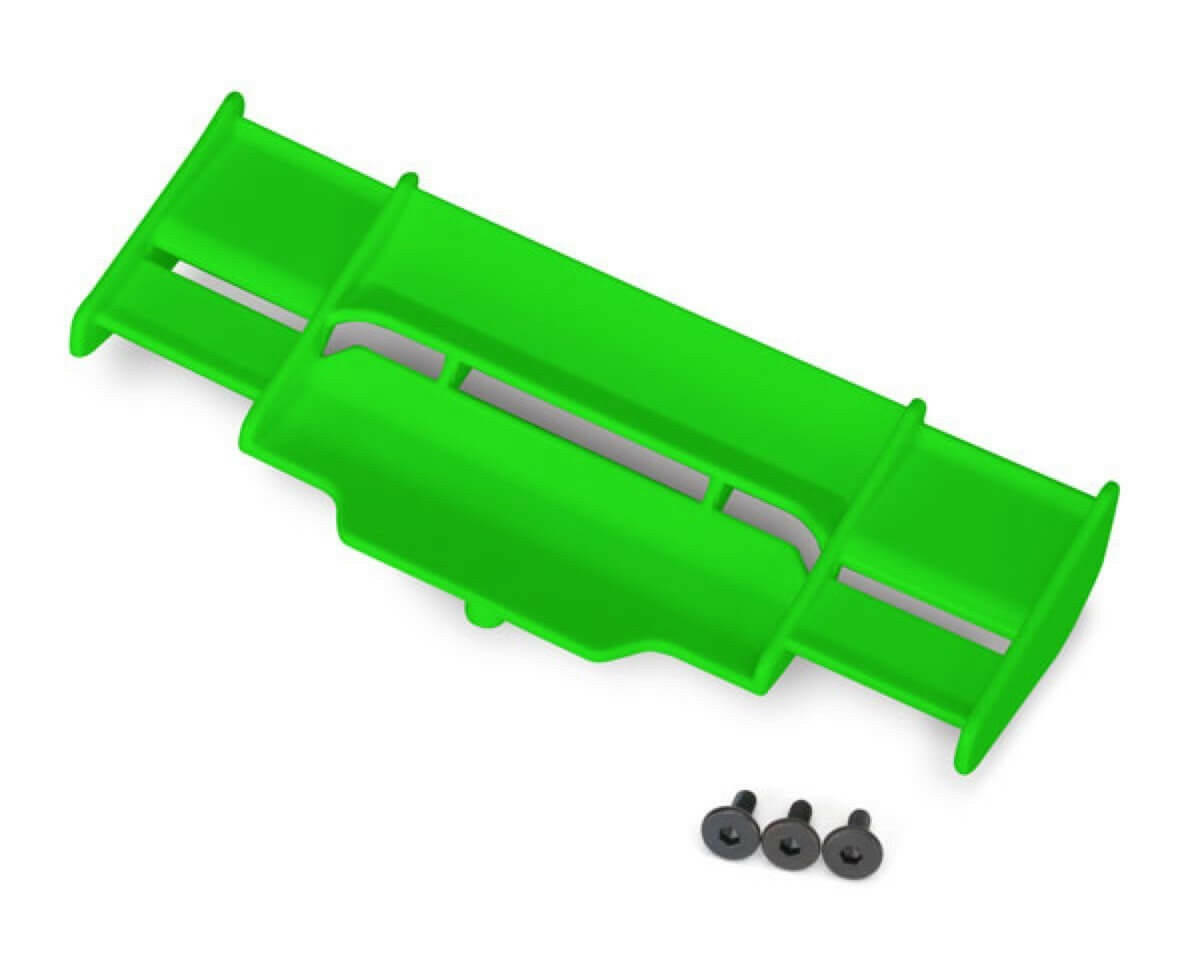 Aileron vert Rustler 4x4 VXL - Traxxas 6721G - Breizh Modélisme.