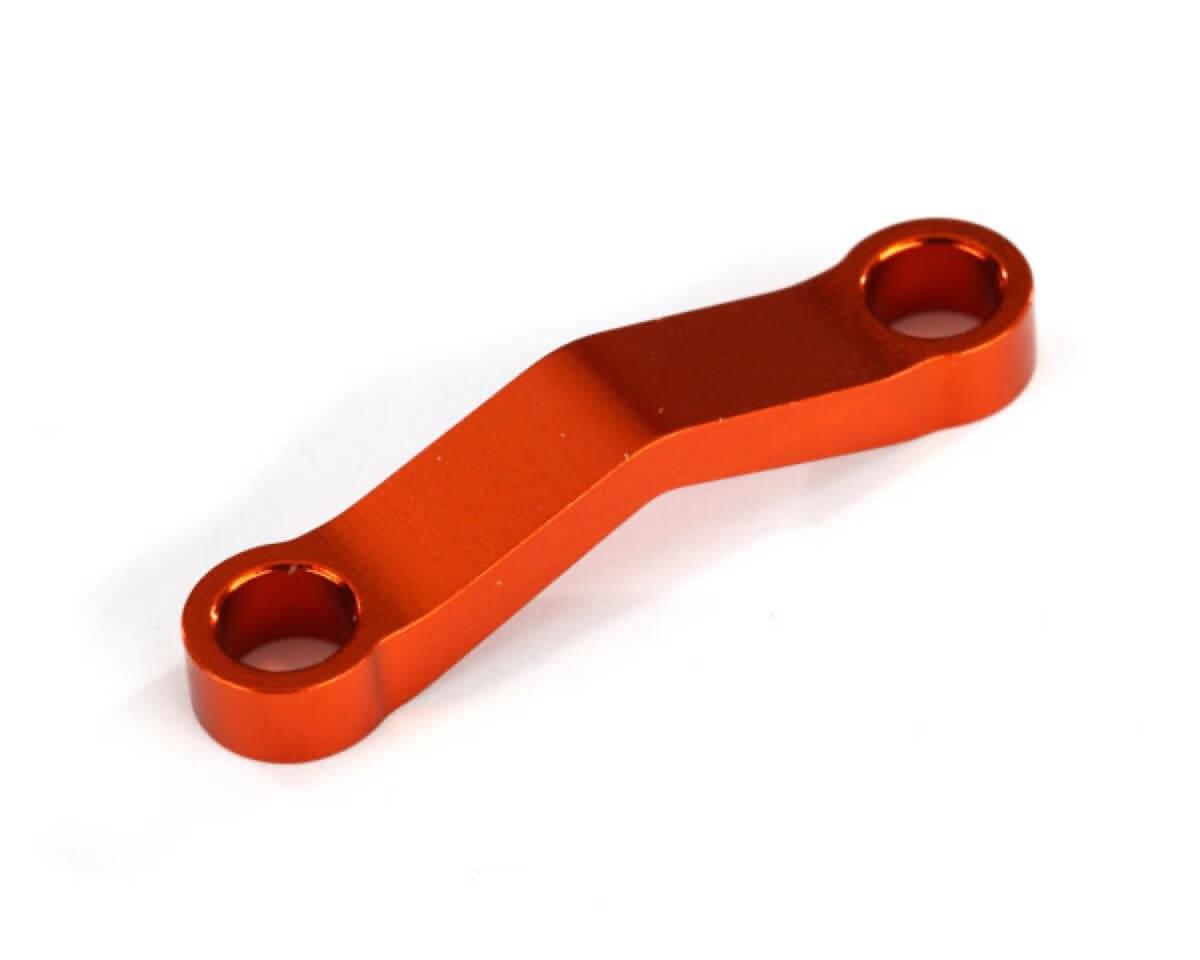 Barette de direction Alu anodisée - Orange - Traxxas 6845T - Breizh Modélisme.