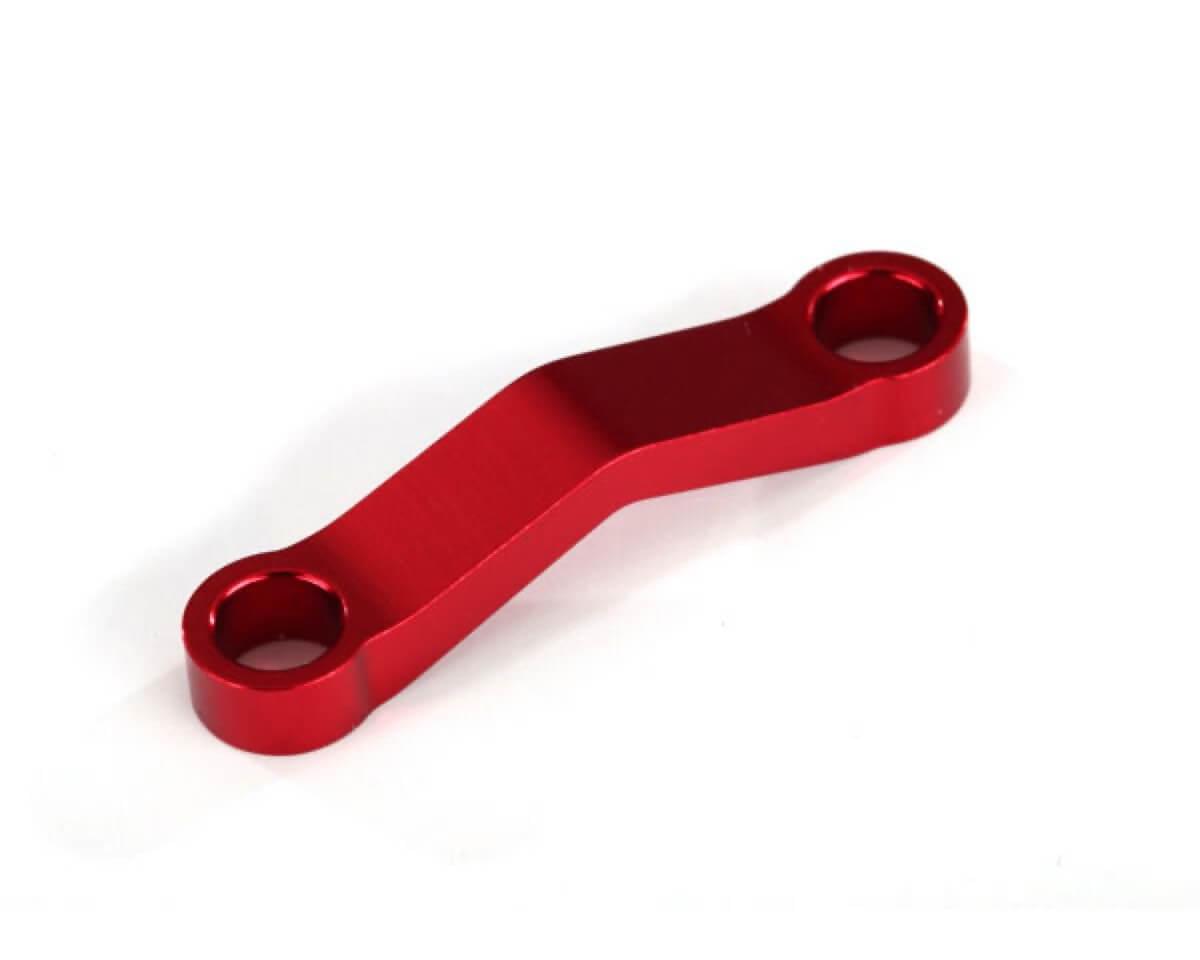 Barette de direction Alu anodisée - Rouge - Traxxas 6845R - Breizh Modélisme.