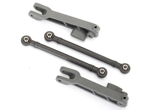 Biellettes stabilisatrice arrière complètes à pas inversé (2) revo - Traxxas 8597 - Breizh Modélisme.