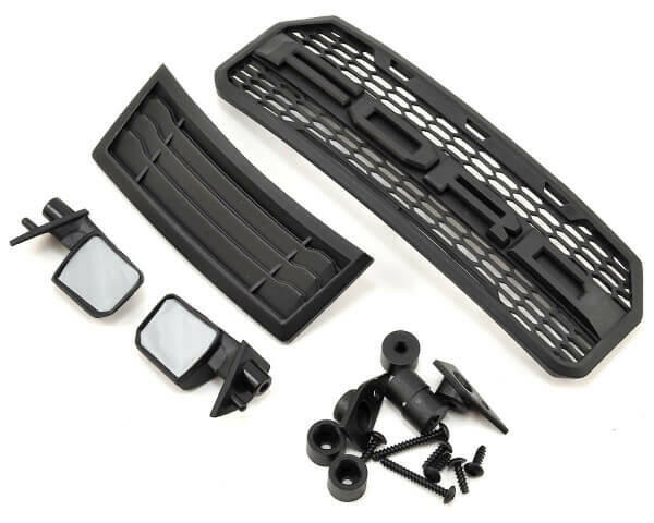 Calandre + entrée d'air+rétroviseurs Raptor f-150 - Traxxas 5828 - Breizh Modélisme.