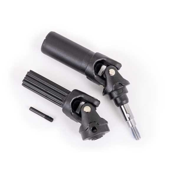Cardan arrière gauche ou droit renforcé avec axe 6mm (X1) (pour kit 9080) - 9052 - Breizh Modélisme.