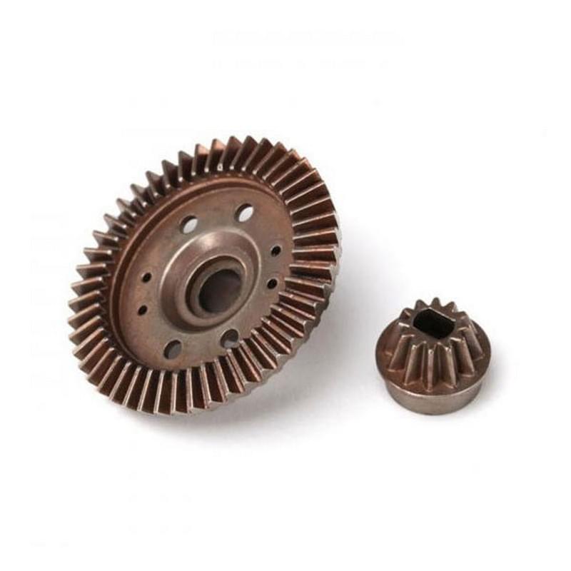Couronne de différentiel + pignon arrière Rustler 4x4 - Traxxas 6779 - Breizh Modélisme.