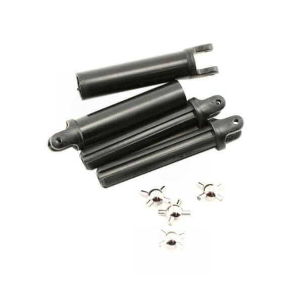 Demi-cardans longs truck (2 internes-2 externes) Traxxas 1951 - Breizh Modélisme.